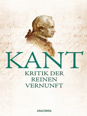 cover image of Kritik der reinen Vernunft